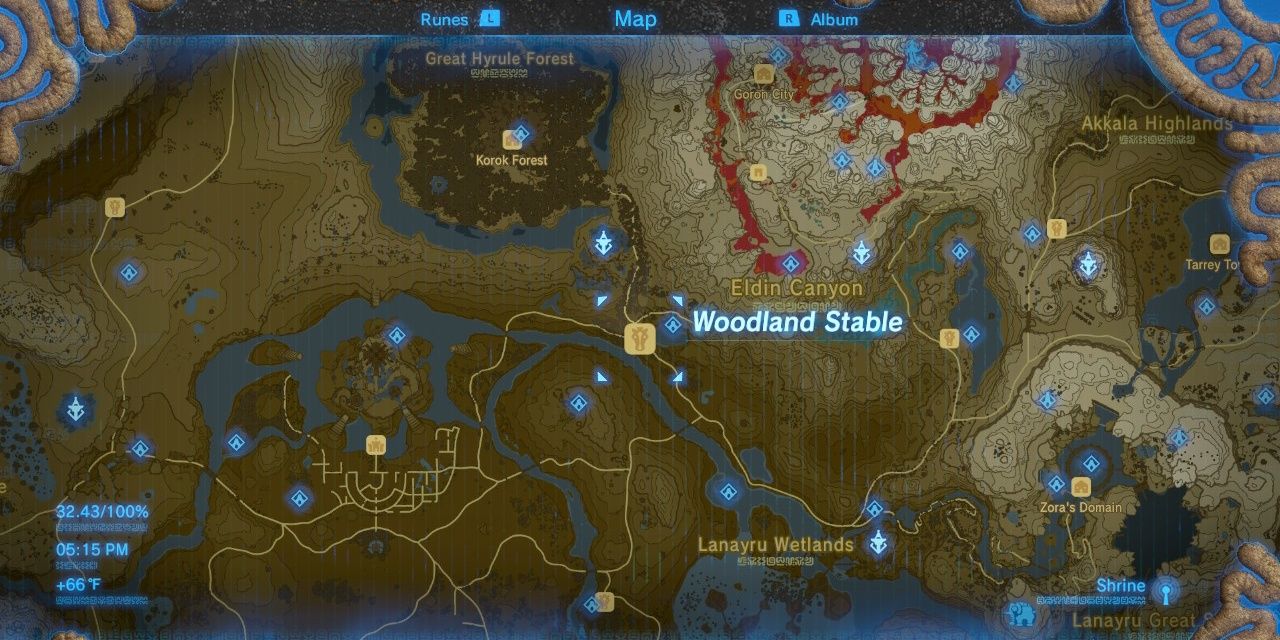 Woodland Stable botw