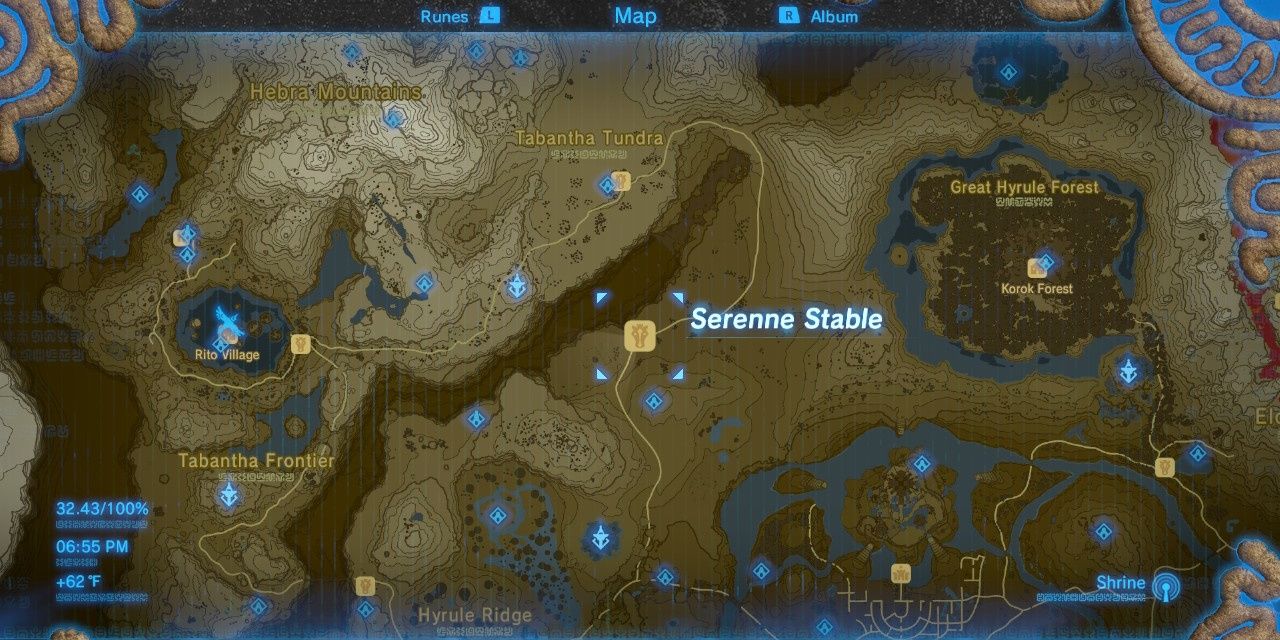 Serenne Stable botw