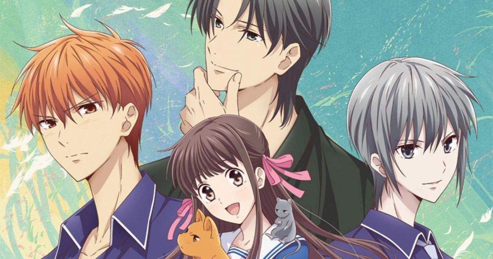 Fruits Basket Tohru Honda and Kyo, Yuki, Shigure Sohma