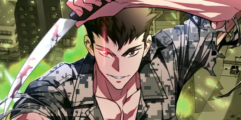 Shin Young-jun as he appears in the Apocalyptic Chef Awakening manhwa