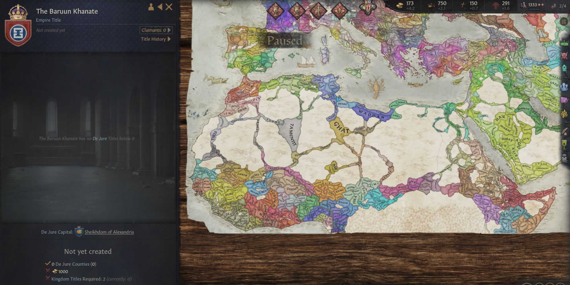 Baruun Khanate in Crusader Kings 3 