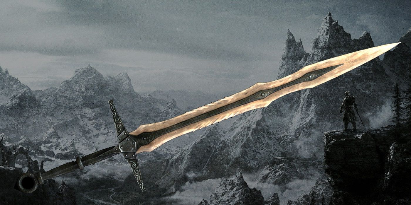 Dragonbone Longsword in Skyrim