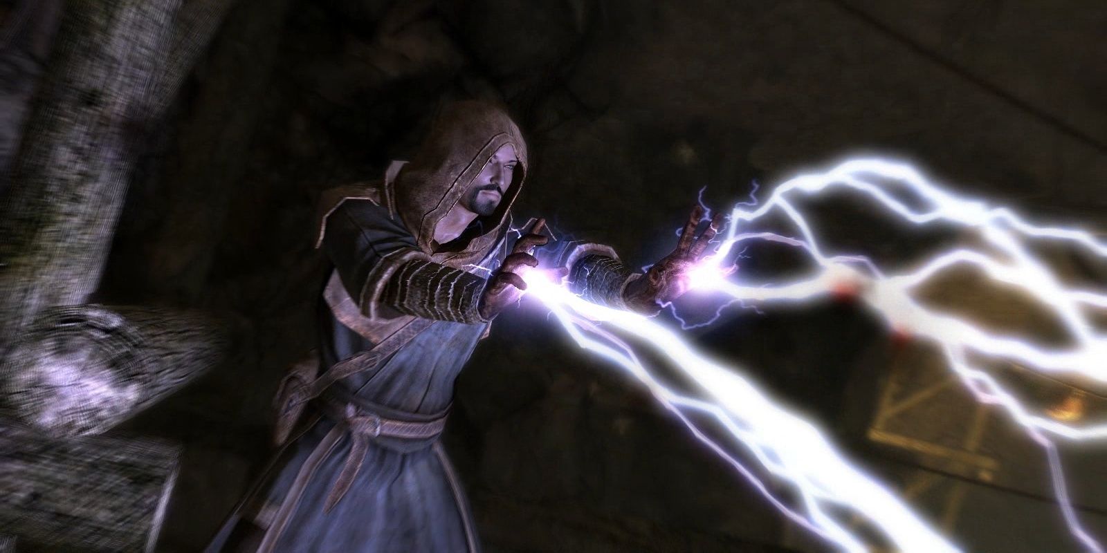 Lightning Bolt in Skyrim