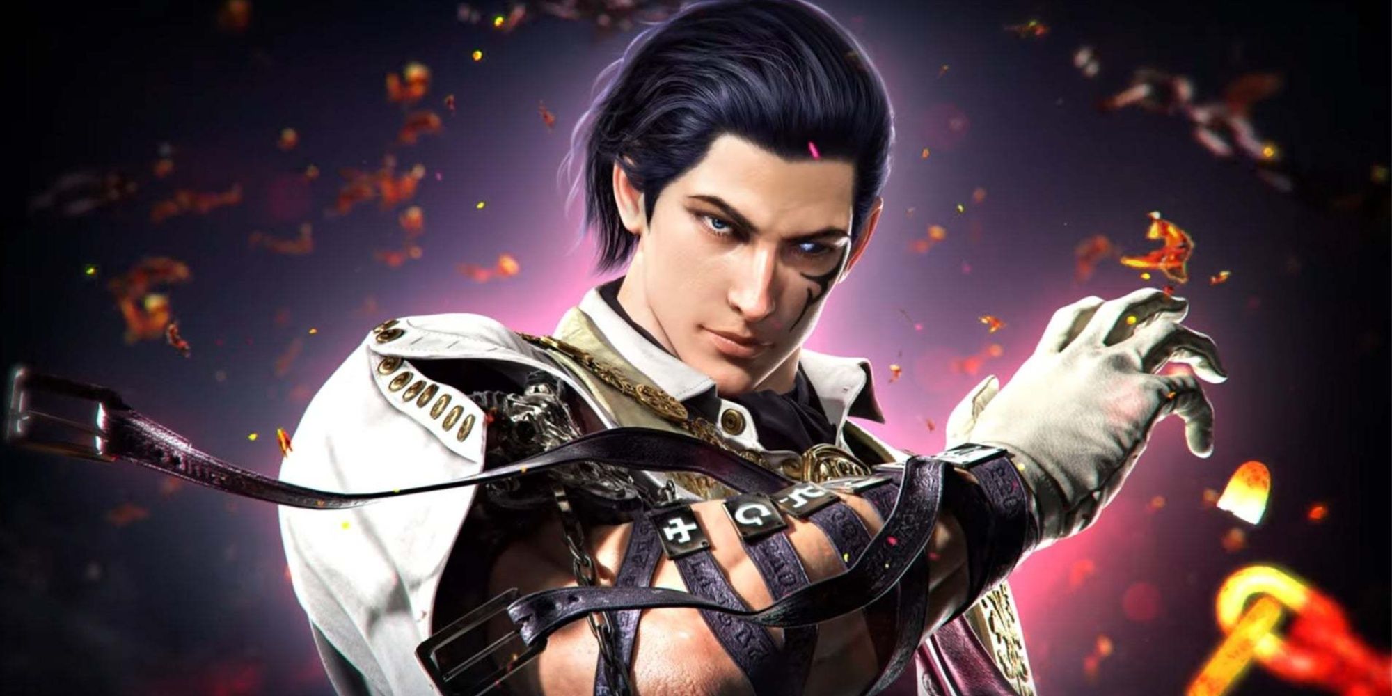 Claudio Serafino, a playable character from Tekken 8.