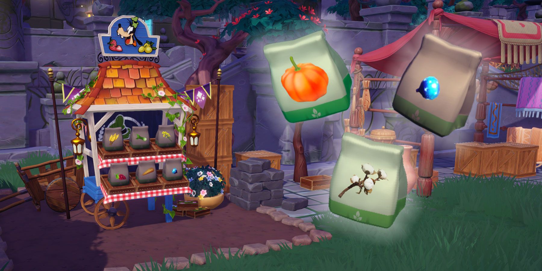 Where to get all seeds in Disney Dreamlight Valley: A Rift in Time