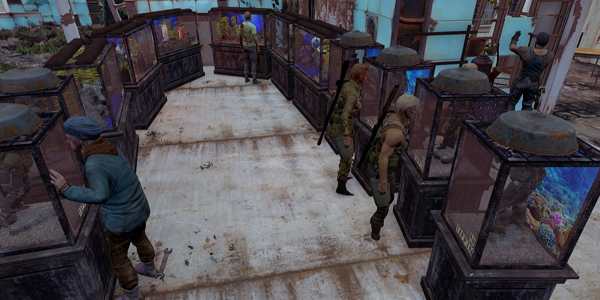 Working Aquariums mod for Fallout 4