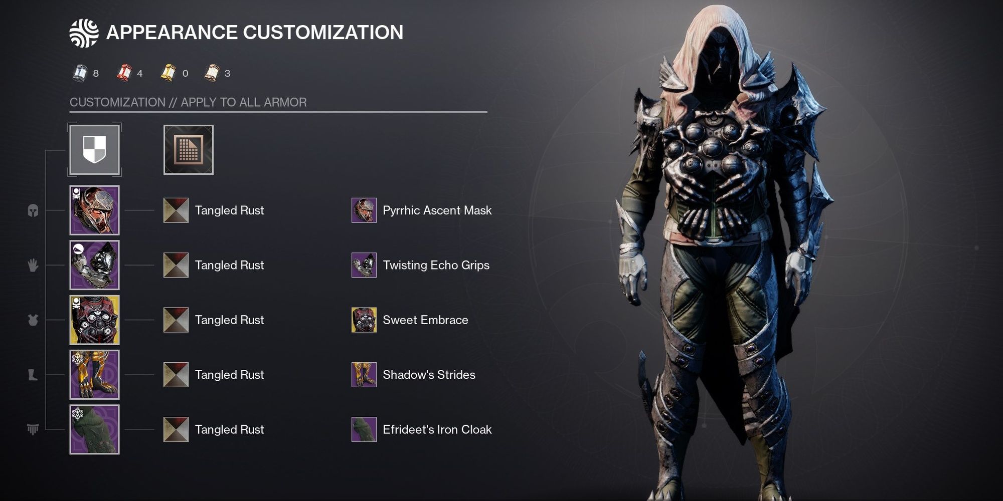 Destiny 2 Iron Banner Transmog Tip