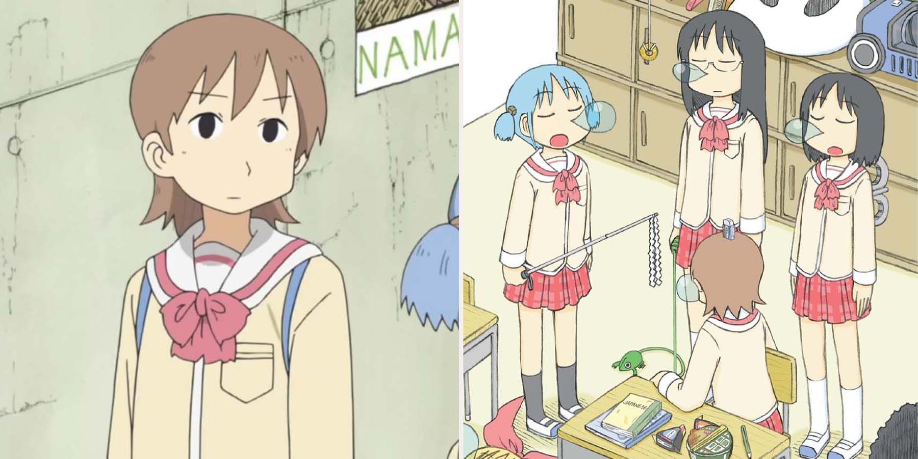 nichijou anime manga