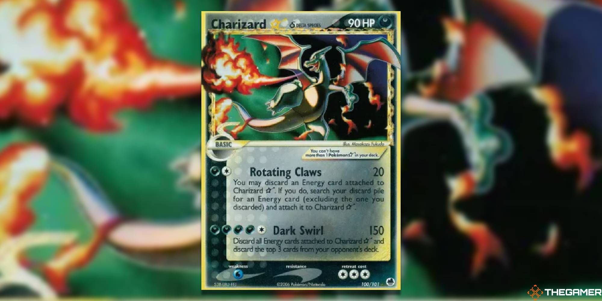 Charizard Star by M from the Pokemon TCG.