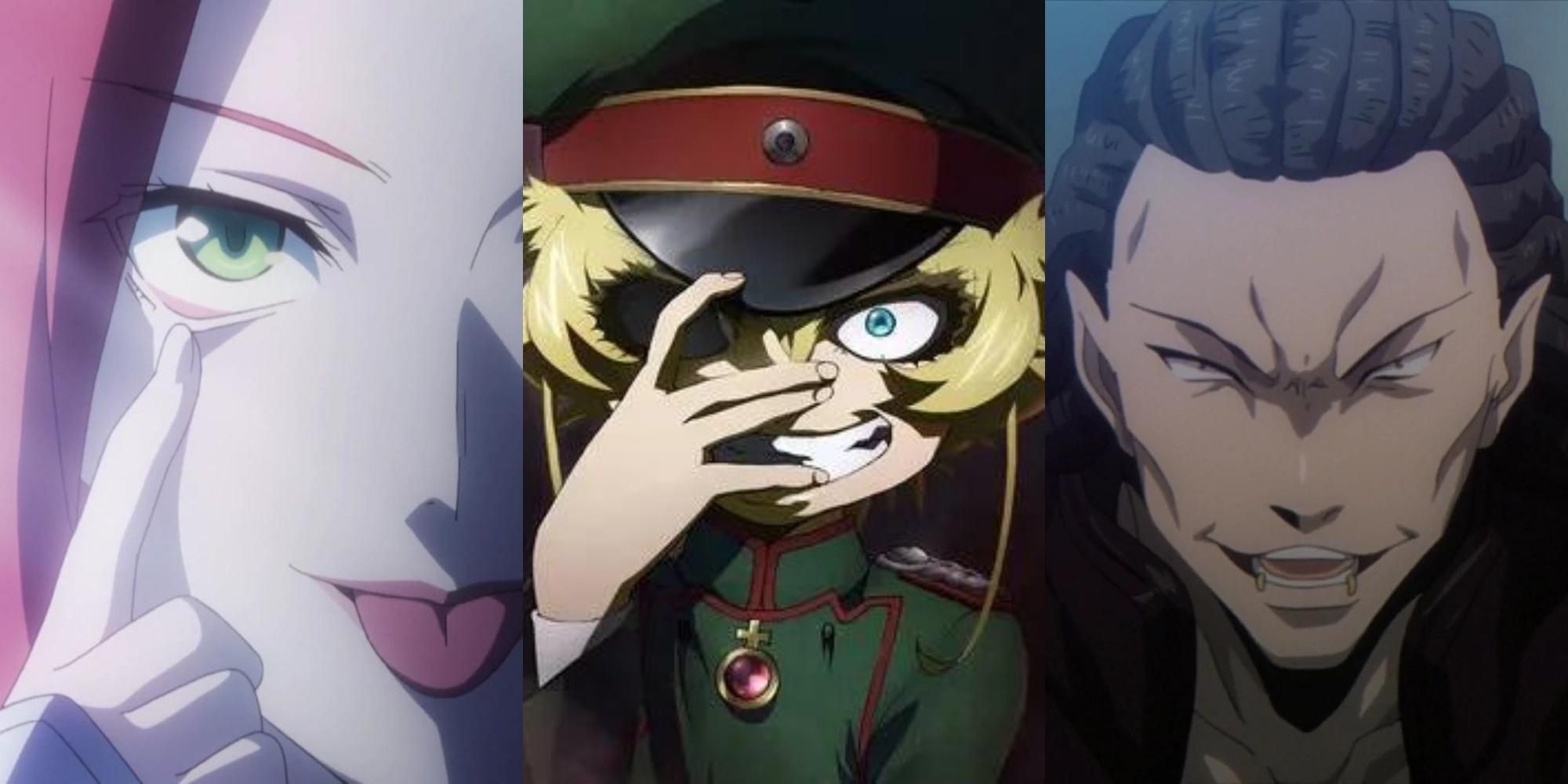 Malty S. Melromarc in The Rising of the Shield Hero, Tanya Degurechaff in Saga Of Tanya The Evil, Wang in Darwin's Game