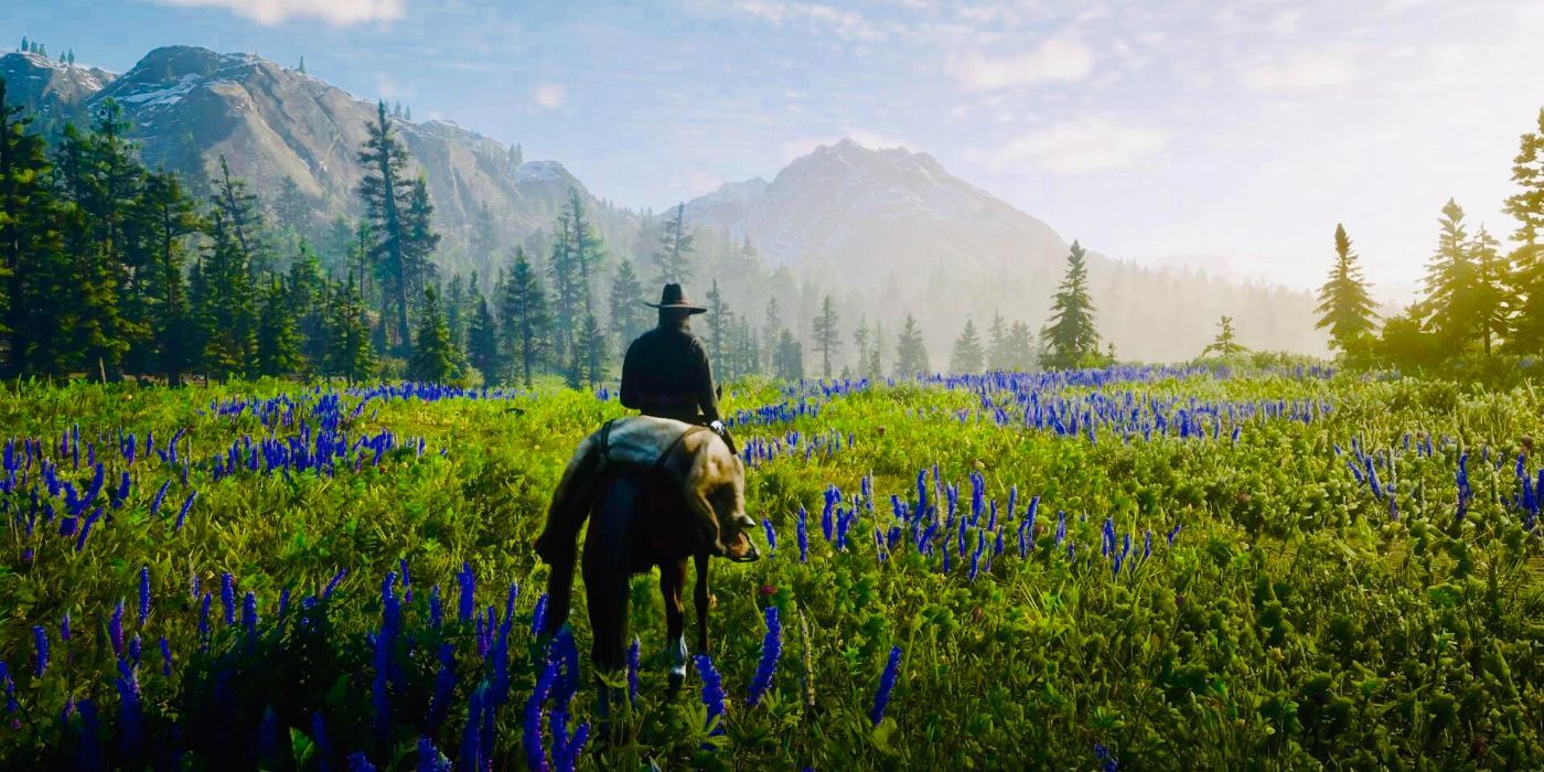 Red Dead Redemption 2 Grassland In Big Valley