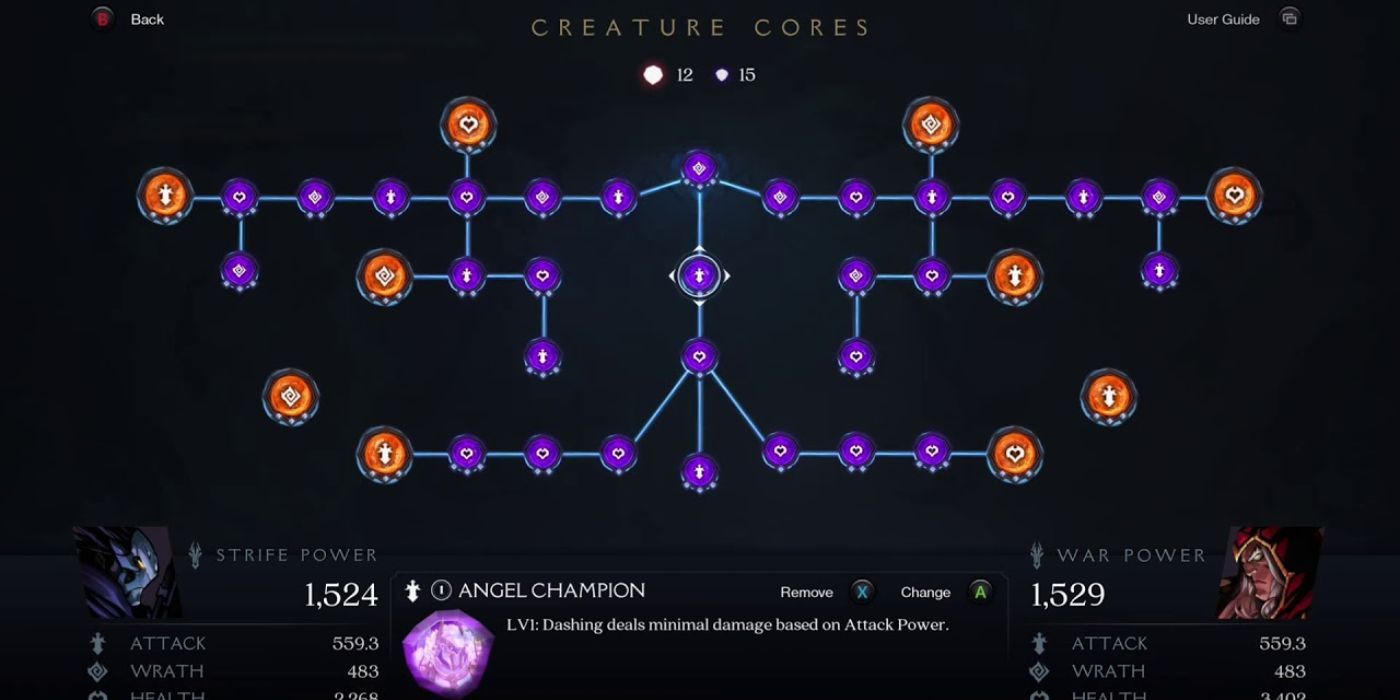 Creature Cores Are The Main Way Of Leveling Up In Darksiders Genesis