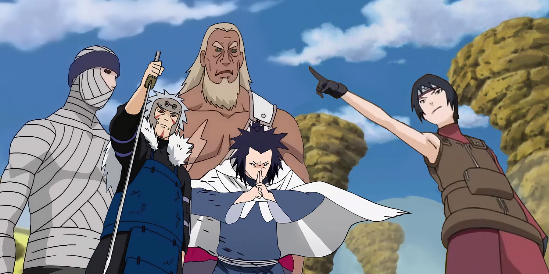 A, The 3rd Raikage, Mū, the 2nd Tsuchikage, the 3rd Kazekage, kurotsuchi, the 4th tsuchikage and Tobirama, The 2nd Hokage are  amongst the The Strongest Kage In The Naruto Series