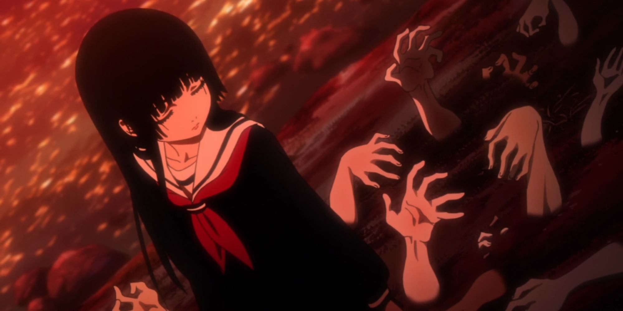 hell girl horror scene