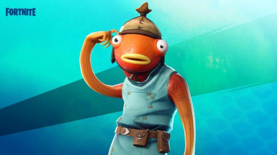 The best Fortnite skins - Fishstick skin