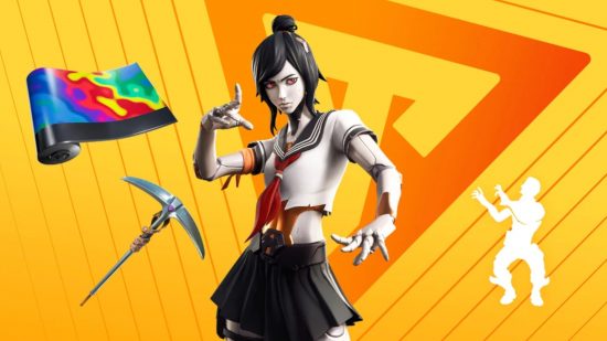 The best Fortnite skins - Tsuki skin