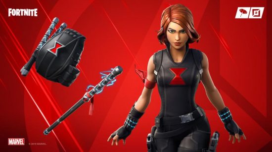 The best Fortnite skins - Black Widow