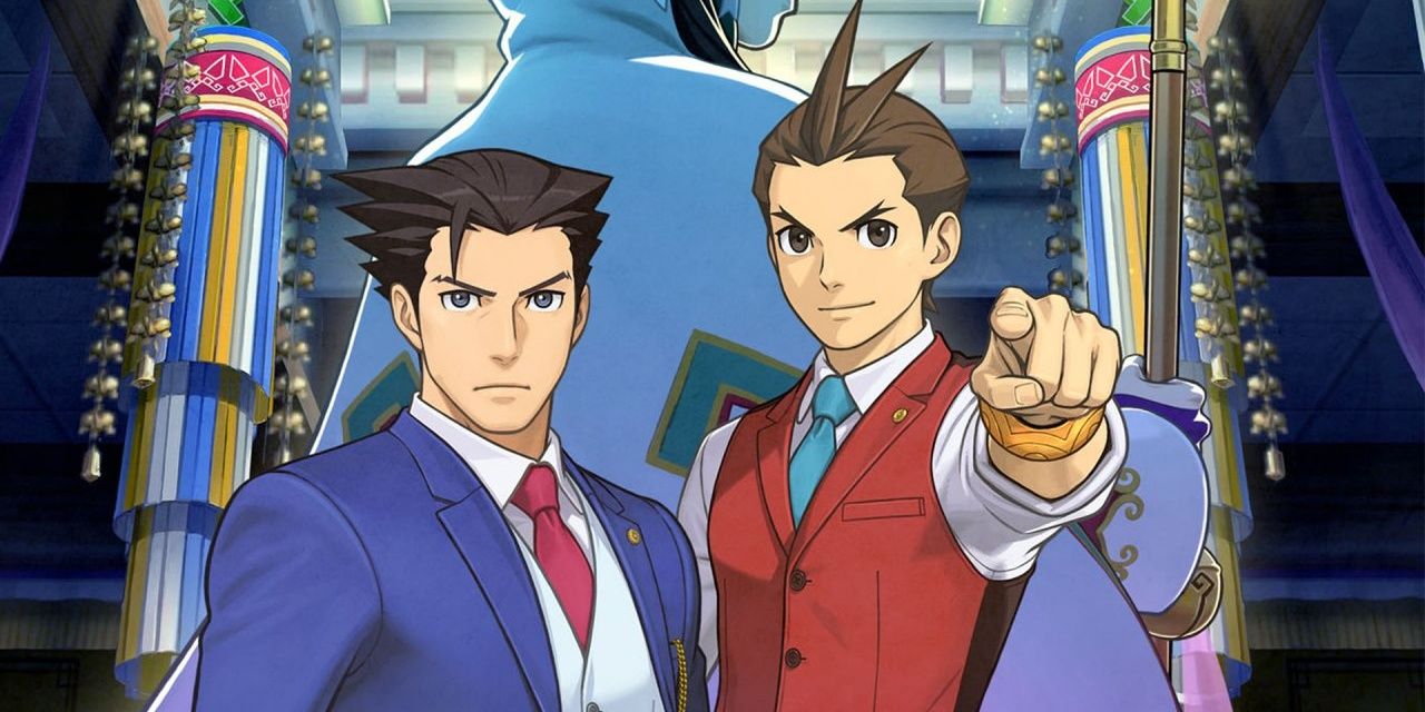 Ace Attorney: Spirit of Justice promo art.