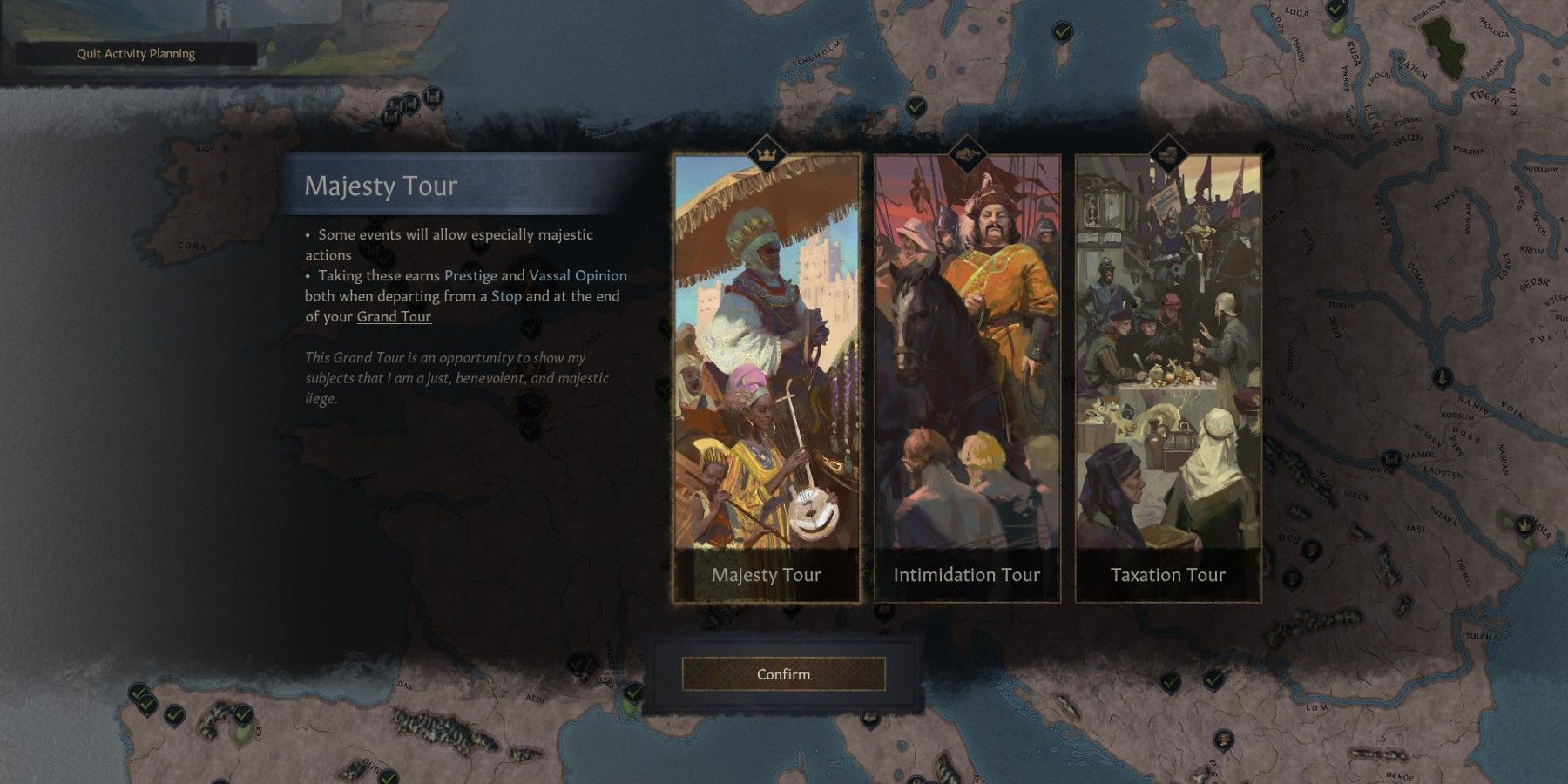 Crusader Kings 3 Tour