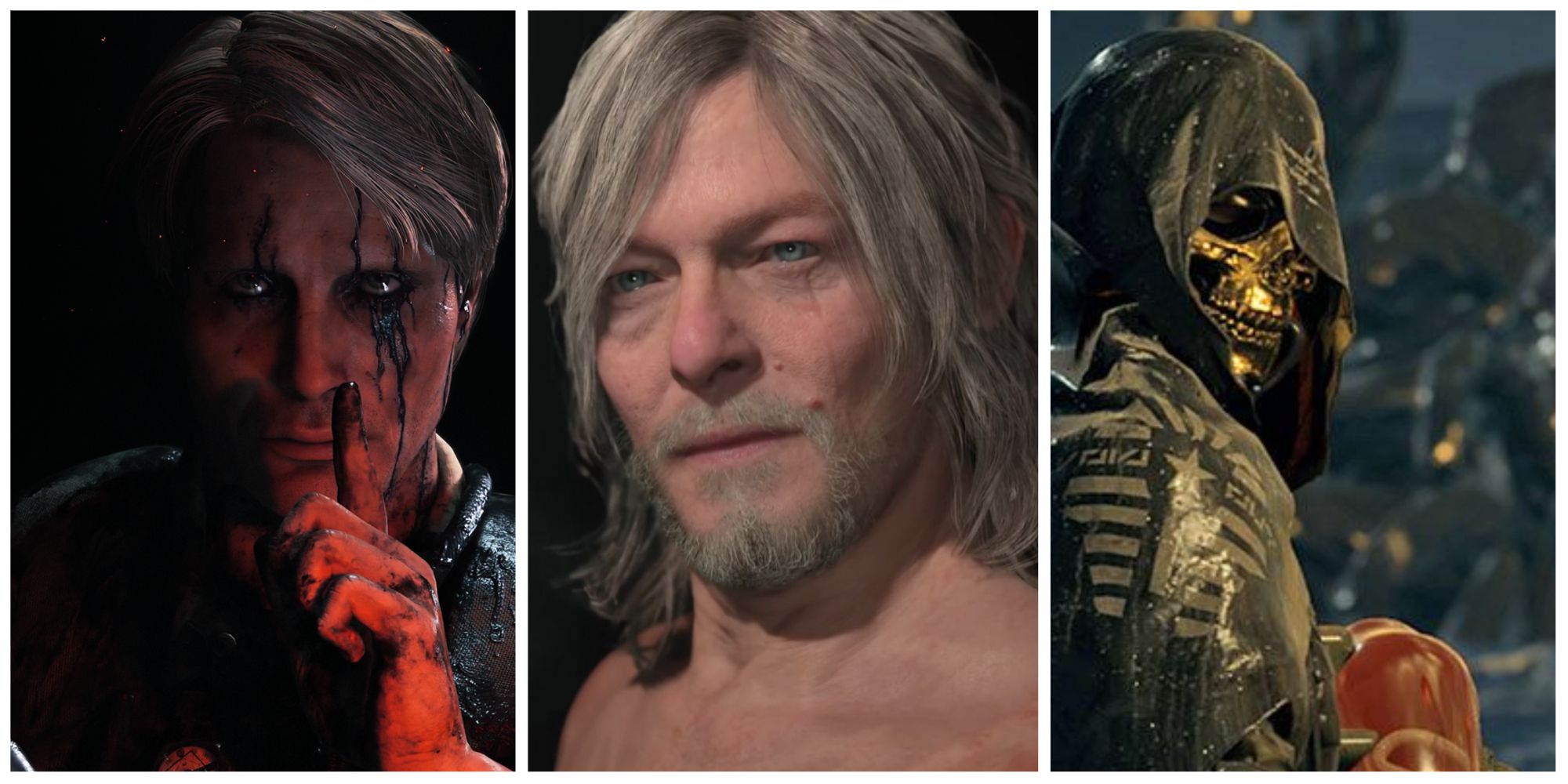 cliff unger, sam porter bridges, higgs in death stranding 2