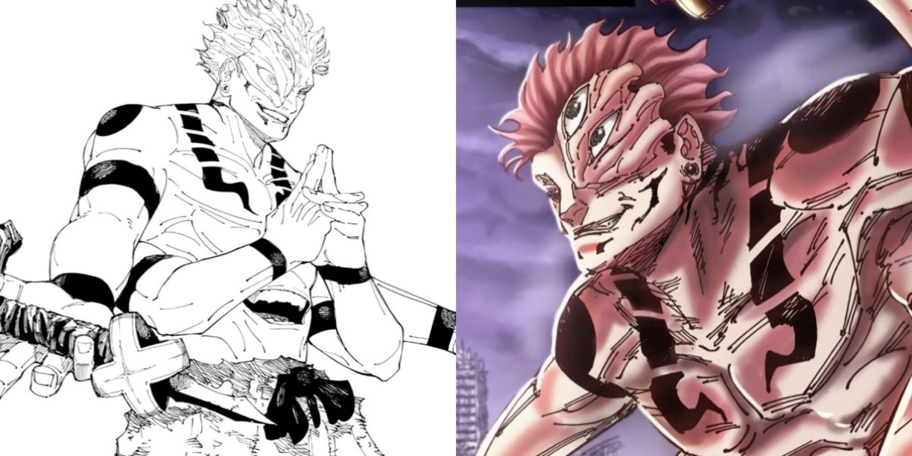 Sukuna true form jujutsu kaisen