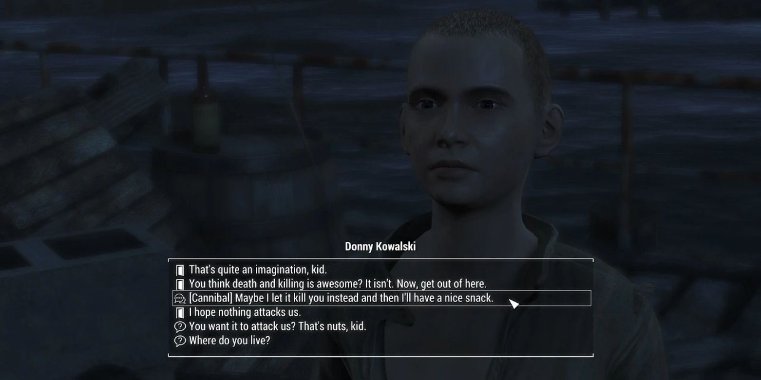 Roleplayer's Expanded Dialogue (RED) mod for Fallout 4