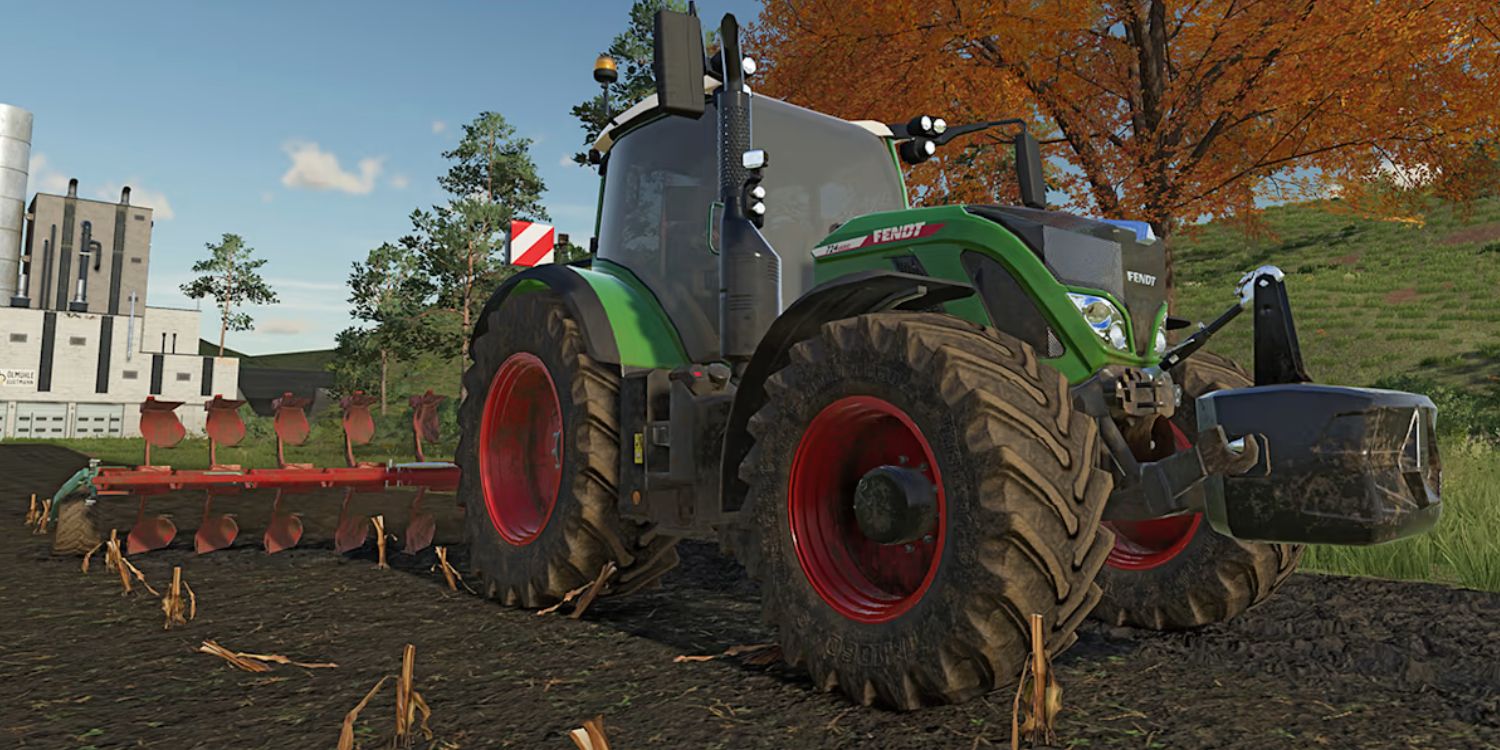 Farming Simulator 23 promotional image for the Nintendo Switch.