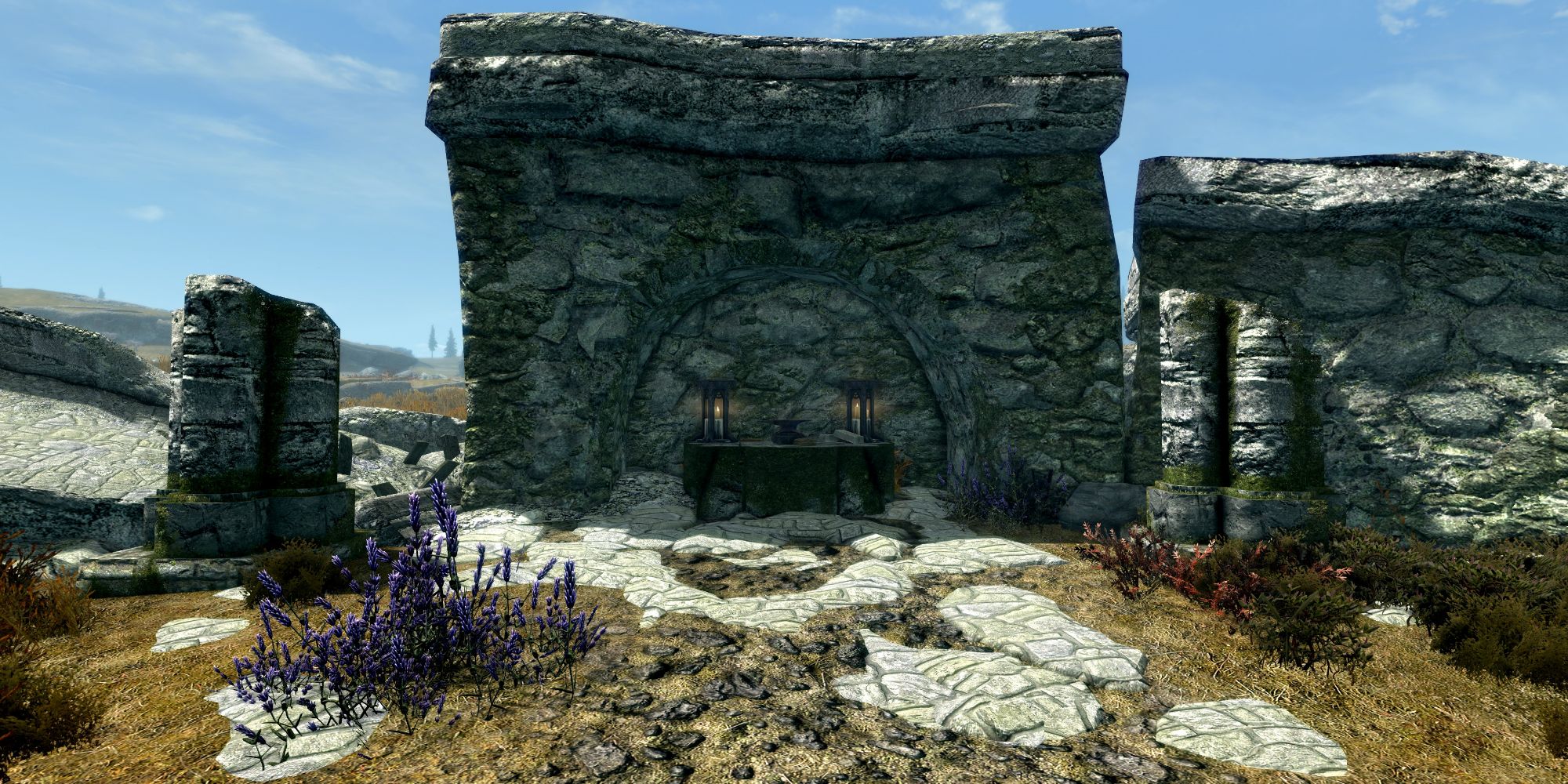 Skyrim Zenithar Shrine crumbling bastion