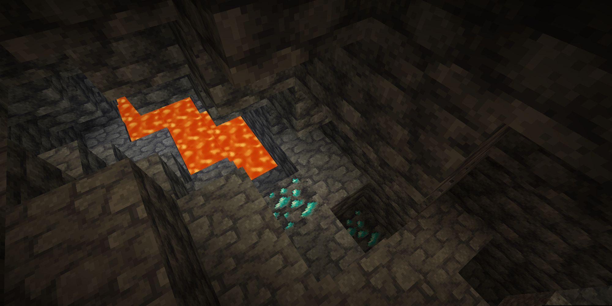 naturally generated diamond ore