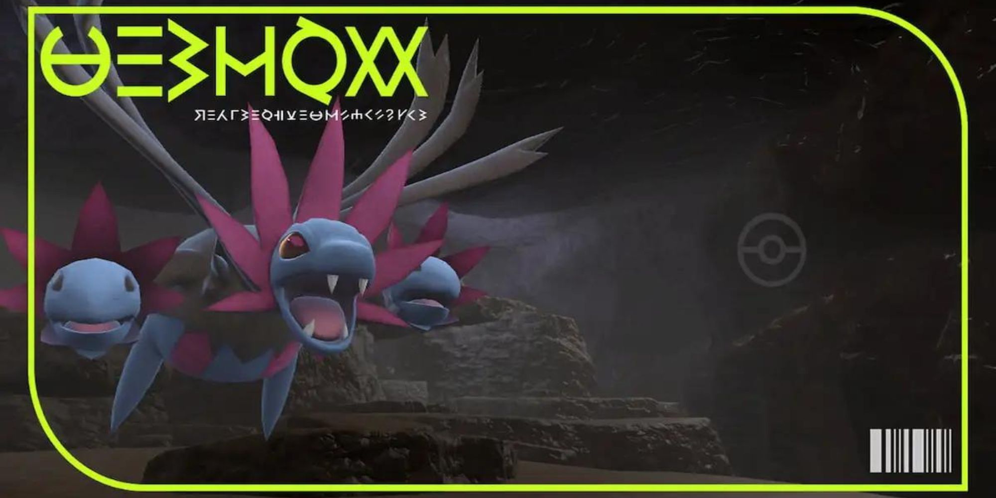 The pokedex cover of Hydreigon in Pokemon Scarlet & Violet