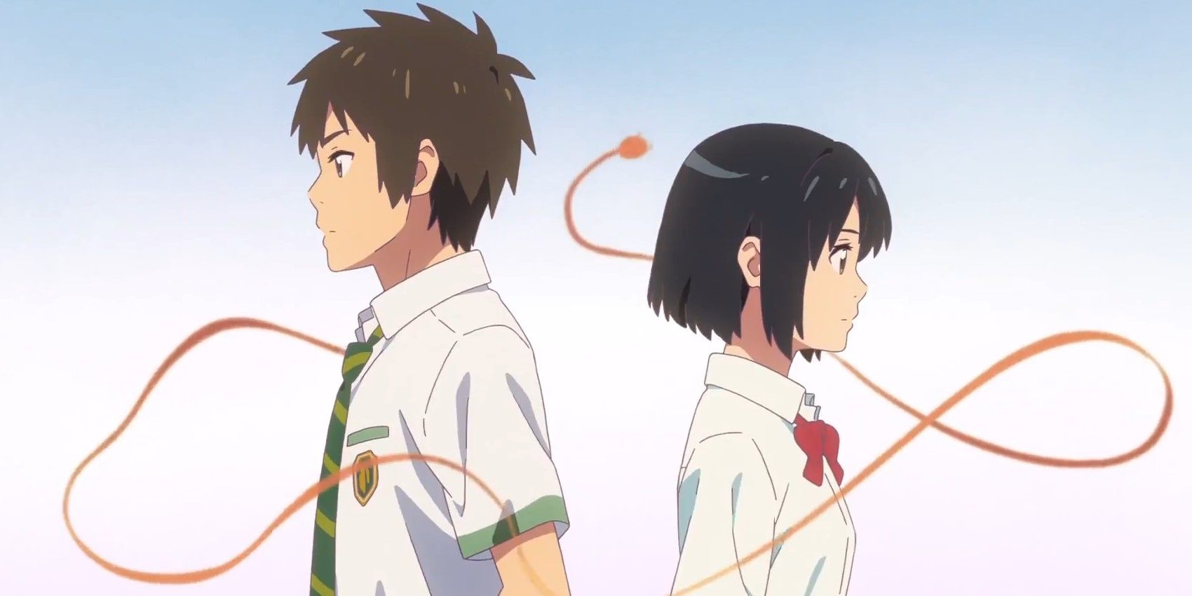 Your Name Taki Tachibana and Mitsuha Miyamizu