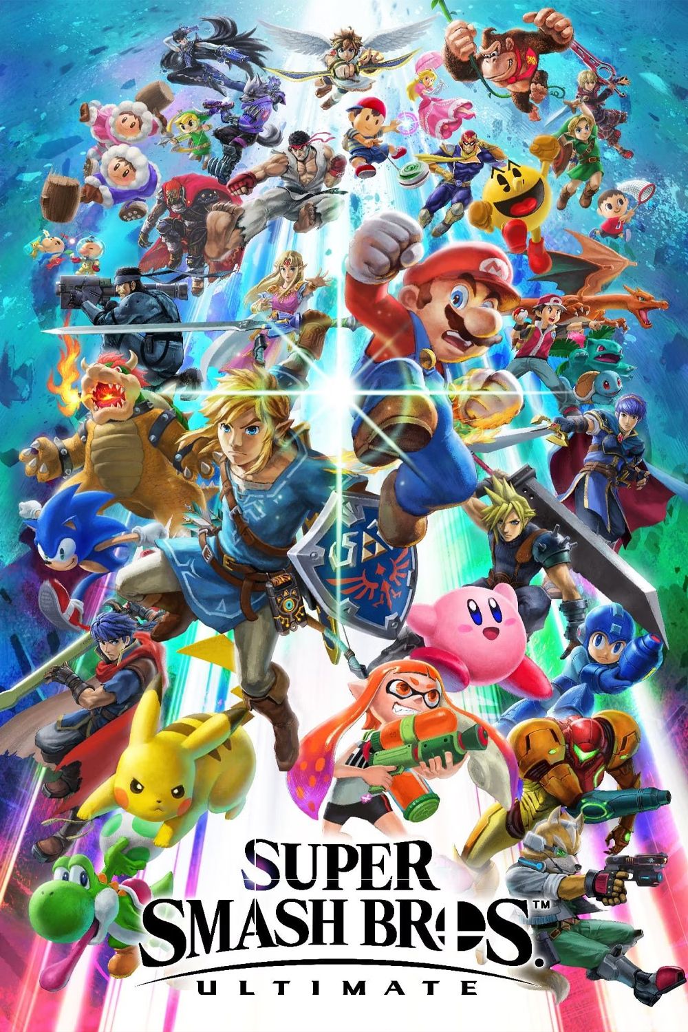 super smash bros ultimate poster