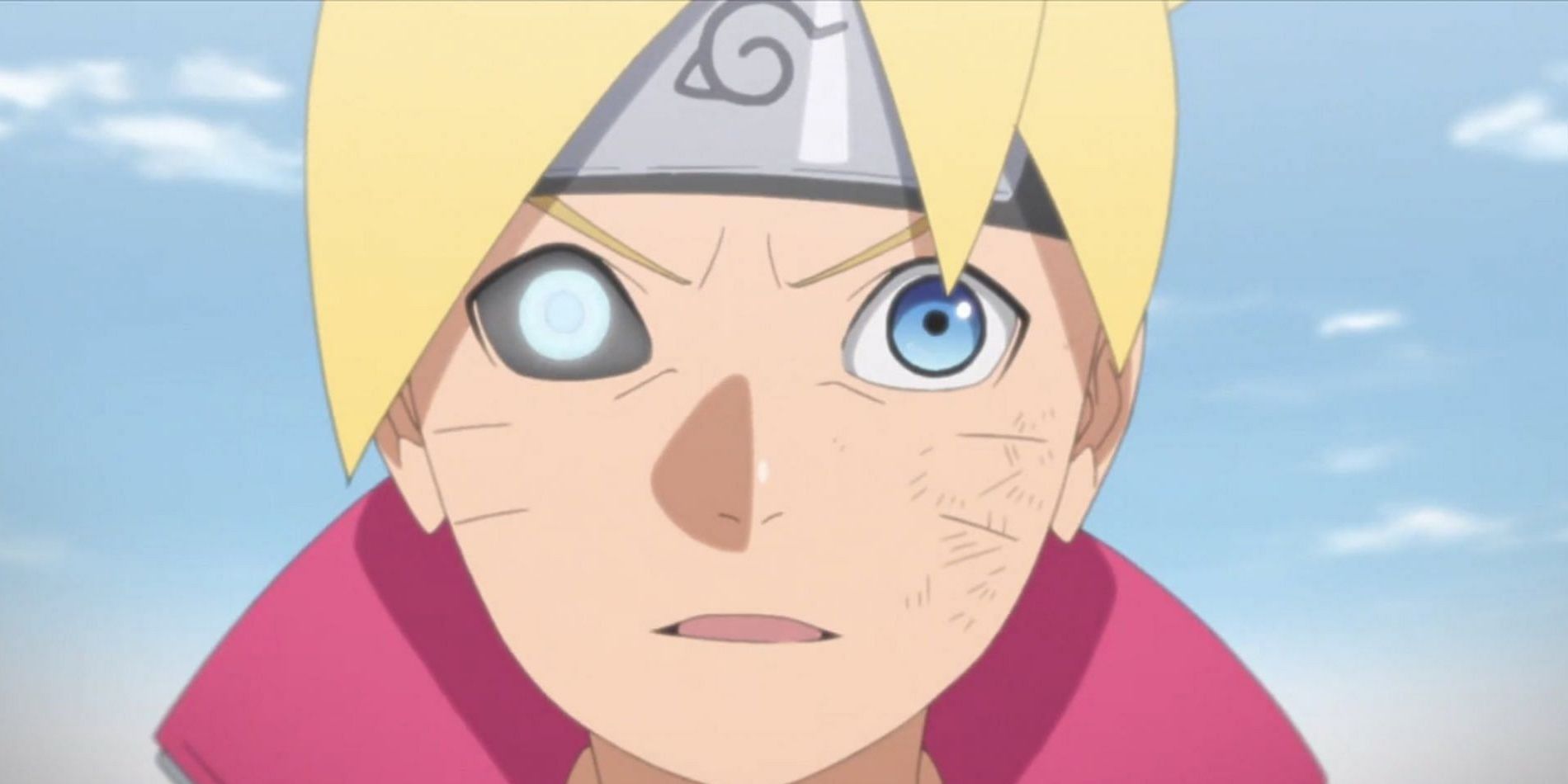 Boruto using jogan in Boruto