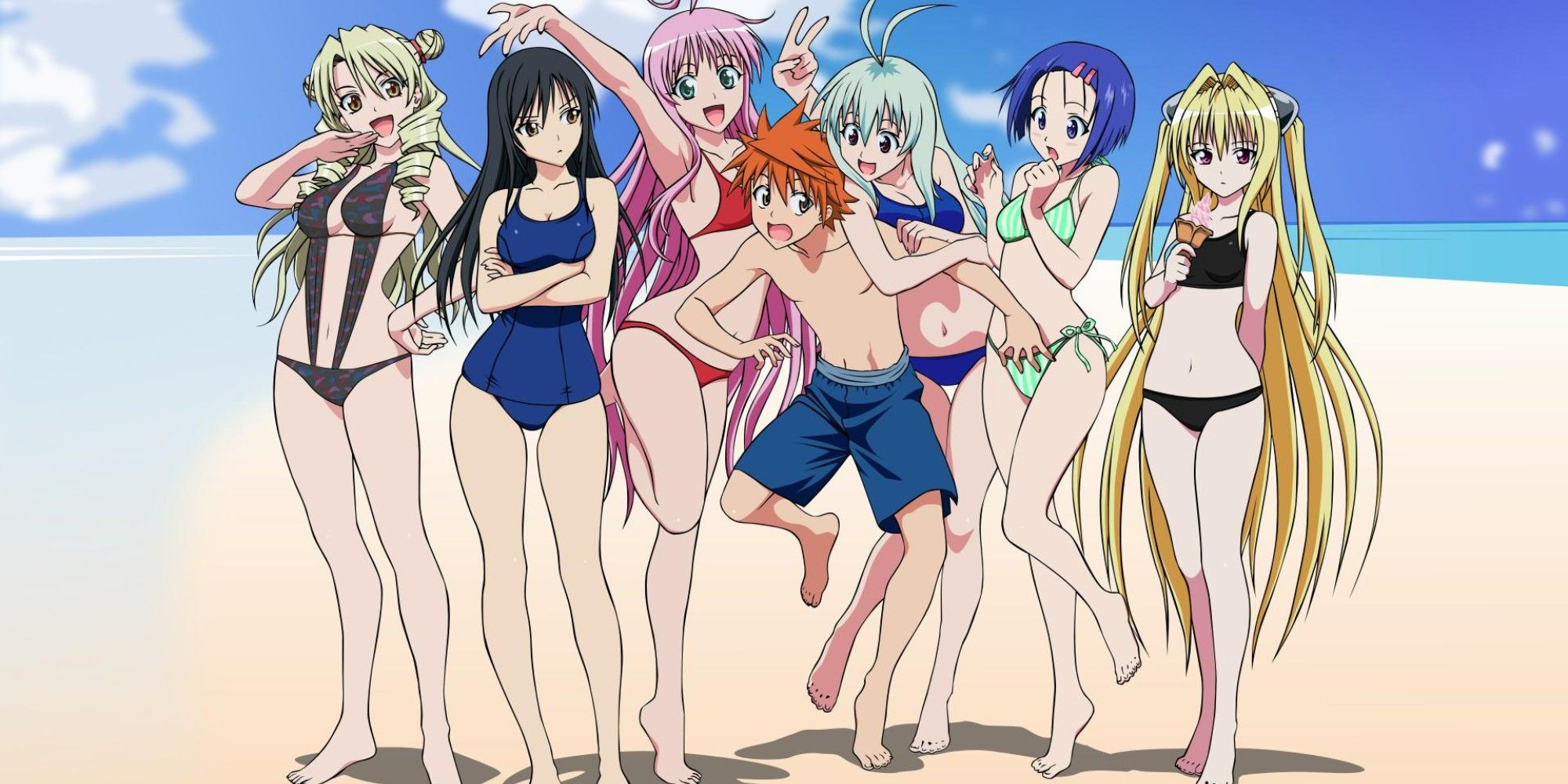 Motto To LOVE Ru beach scene