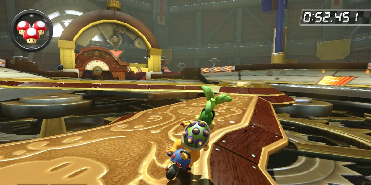 Mario Kart 8 Tick-Tock Clock Shortcut