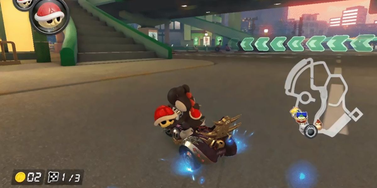 Mario Kart 8 Bangkok Rush Shortcut