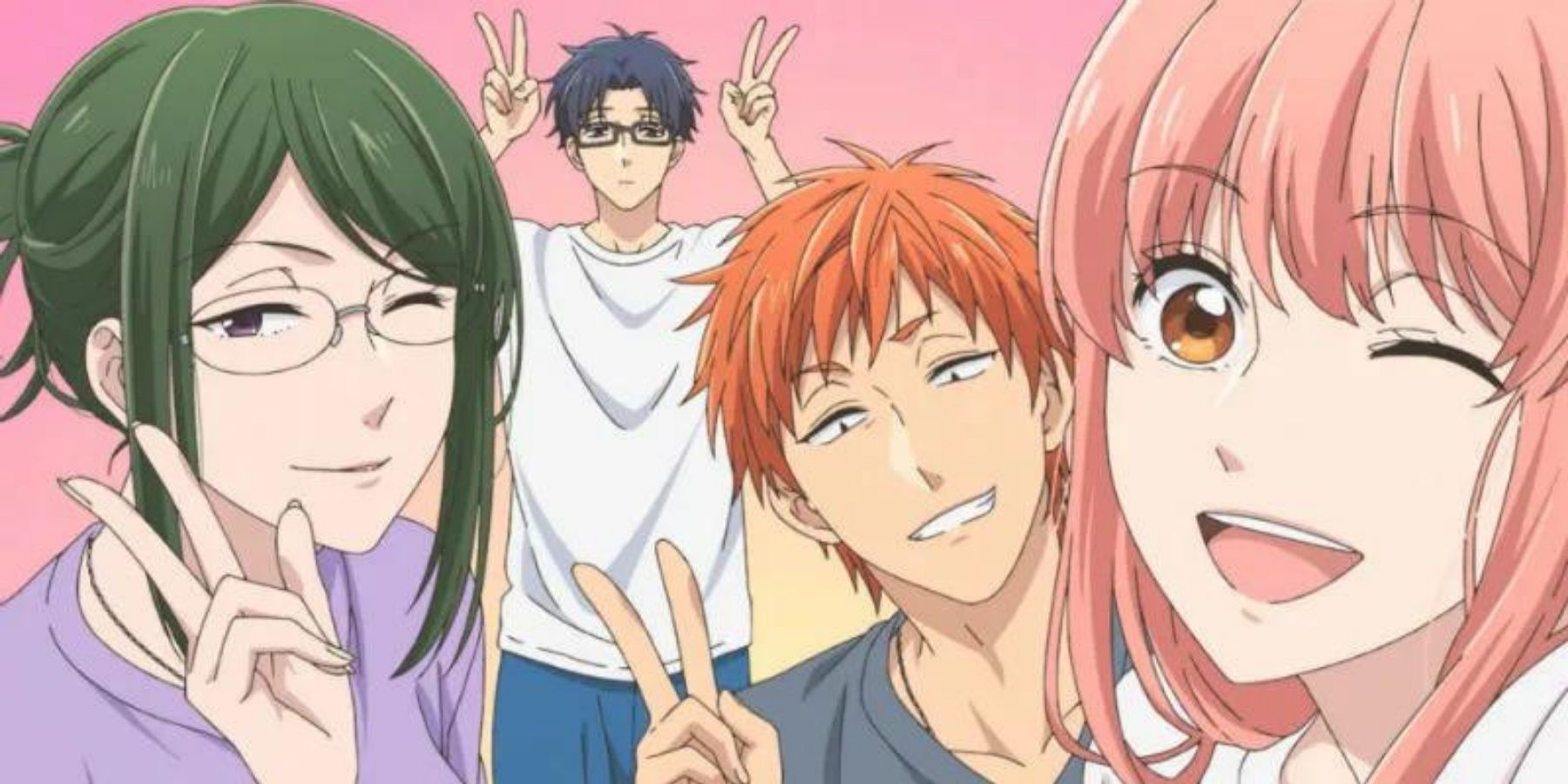 Wotakoi: Love Is Hard For Otaku anime Hanako Kabakura Narumi Hirotaka