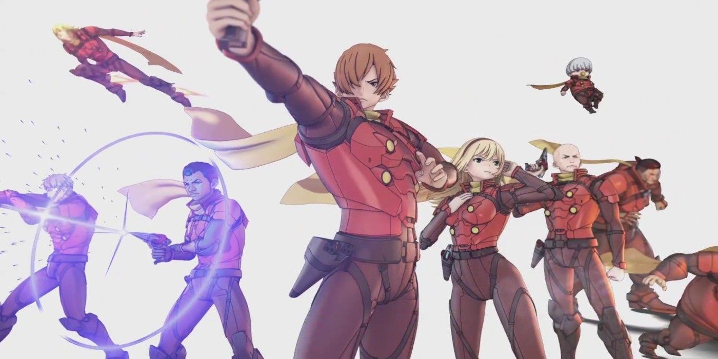 Cyborg 009 Main Team shot from intro