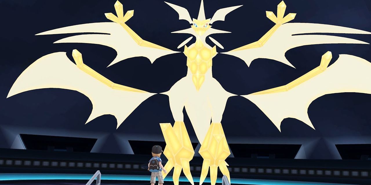 Ultra Necrozma spreads its wings in Pokemon Sun and Moon.