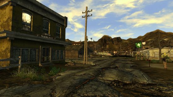 The rebuilt town of Nipton is one of the best Fallout New Vegas mods.