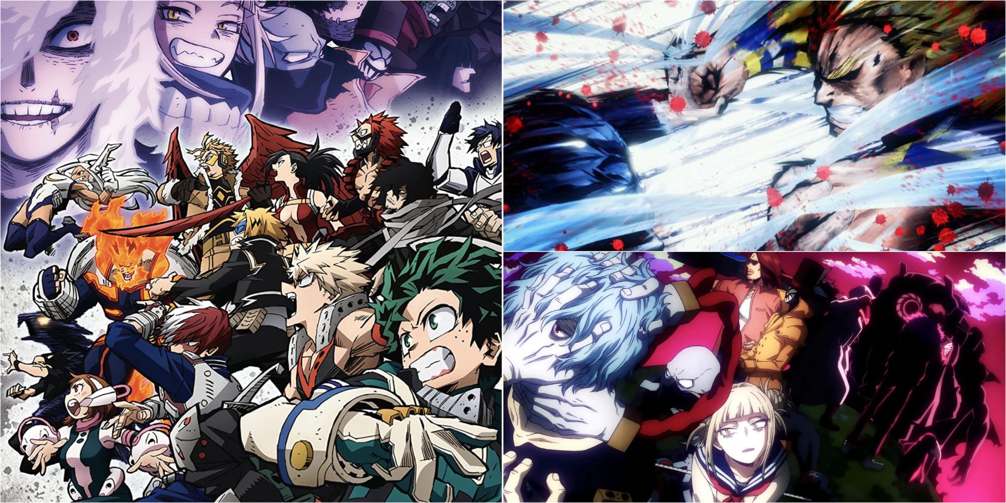 my hero academia pro heroes villains characters