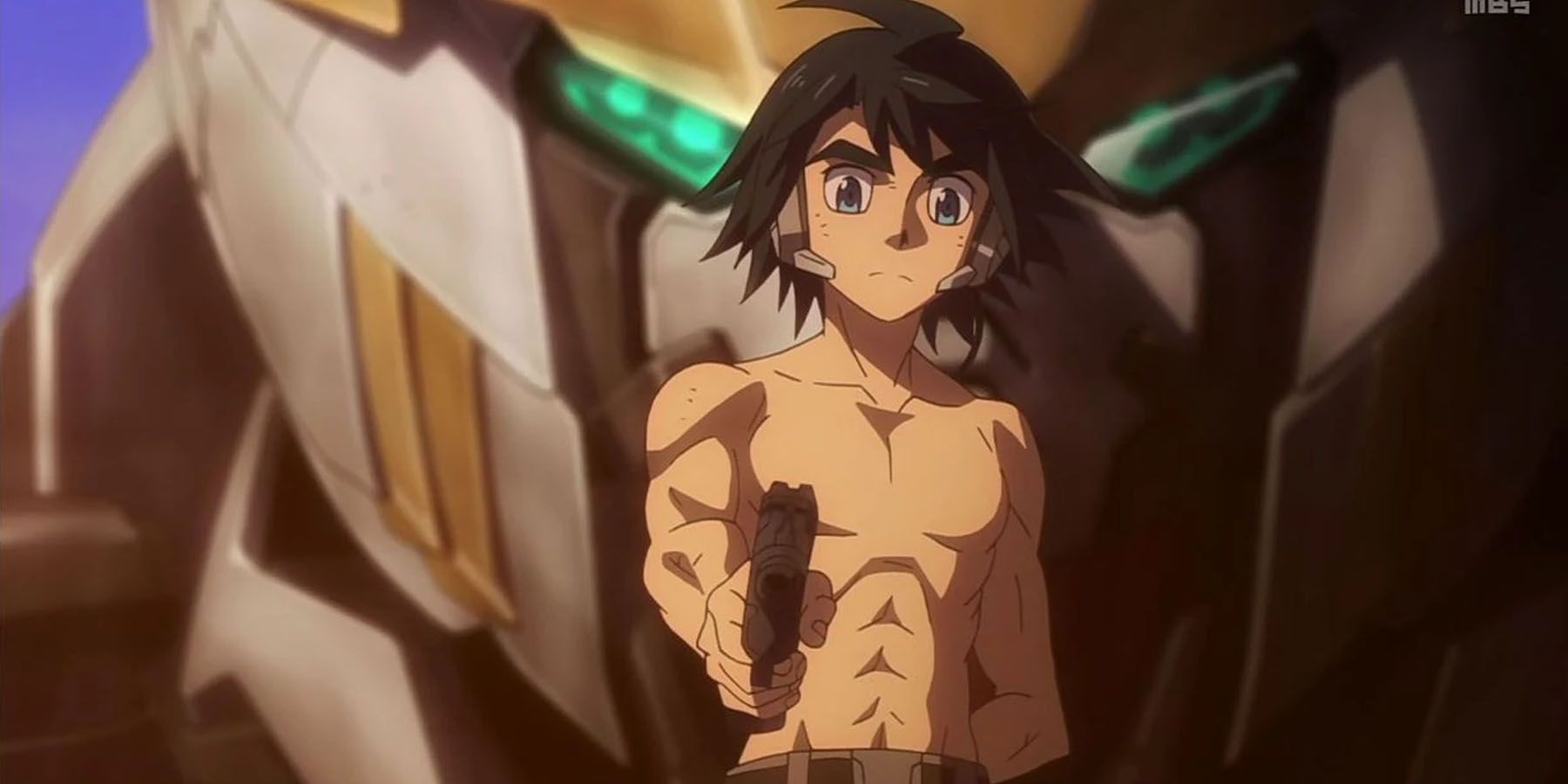 Mikazuki Augus in Gundam