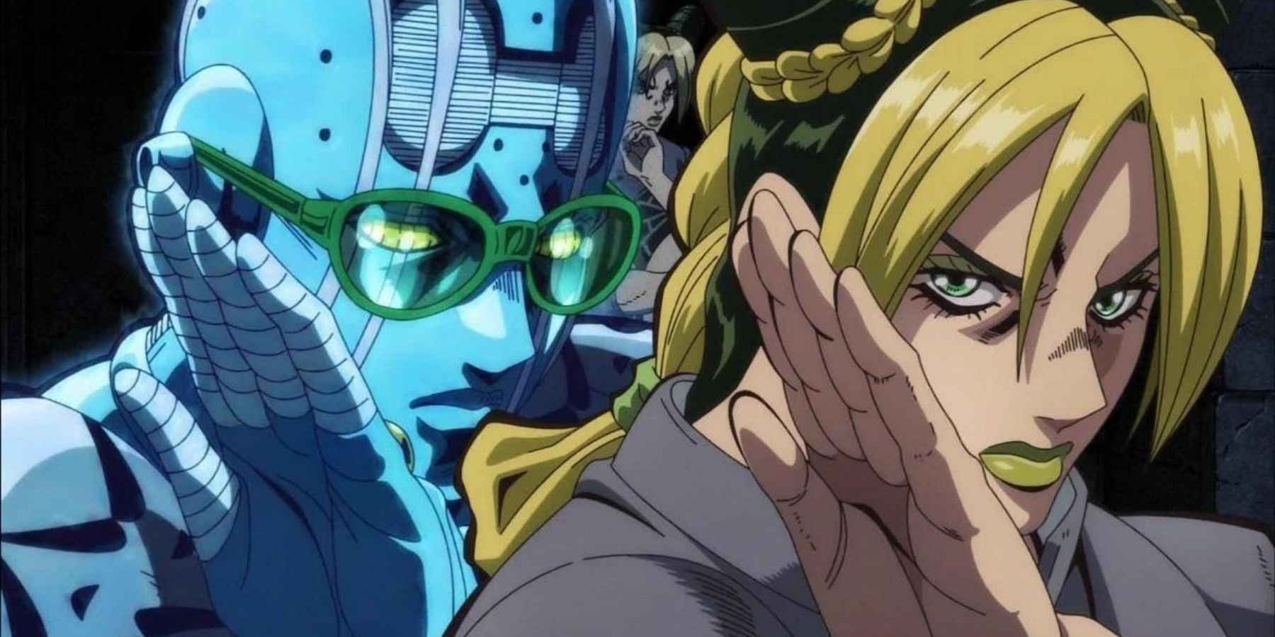 Jojo's Bizarre Adventure Stone Ocean anime Jolyne Cujoh Stone Free Stand