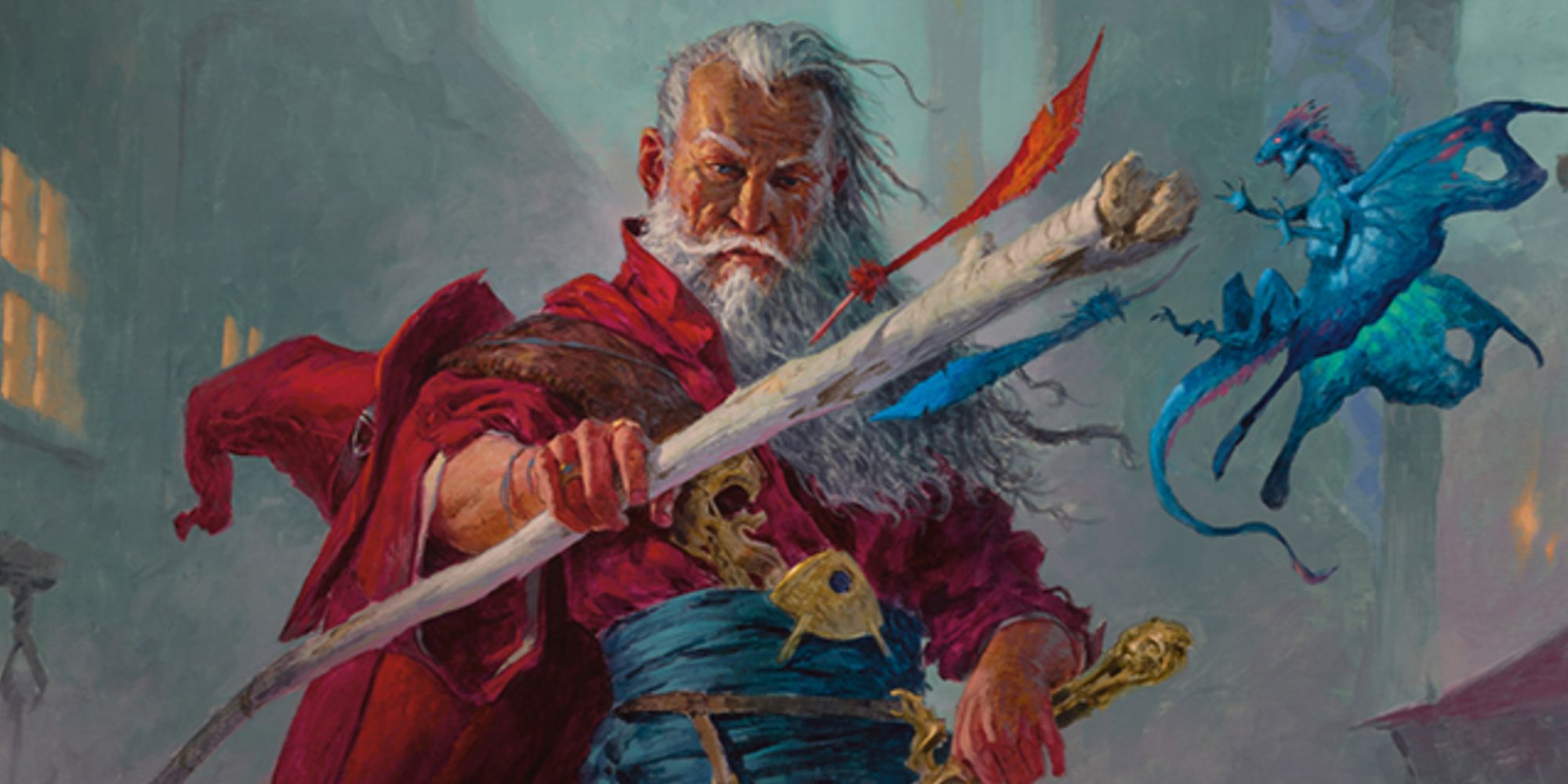 Dungeons & Dragons image showing Elminster.