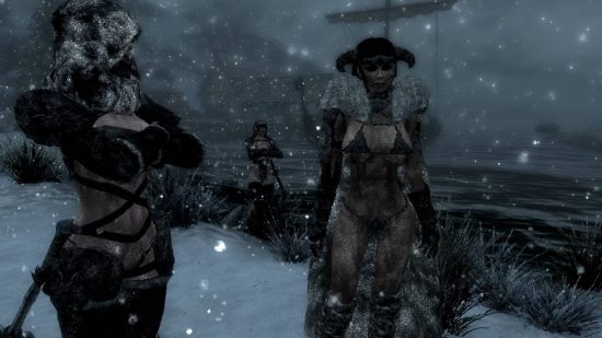 Skyrim mods Wet and Cold