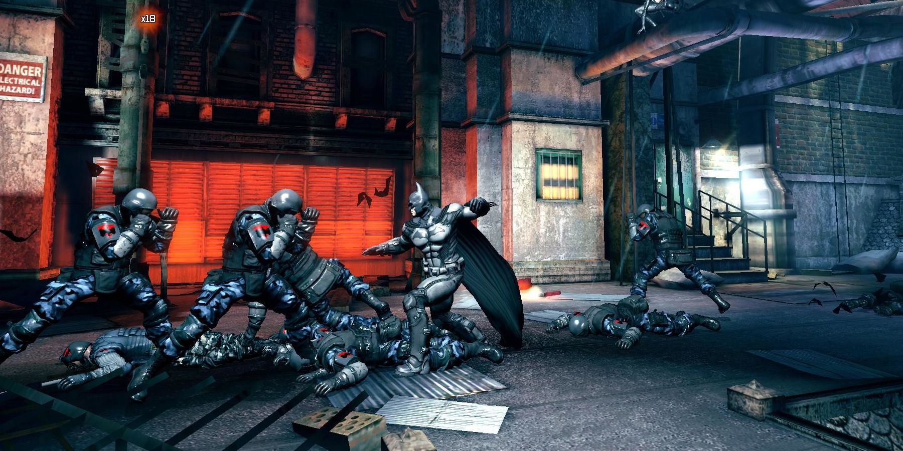 Batman Arkham Origins Blackgate combat gameplay