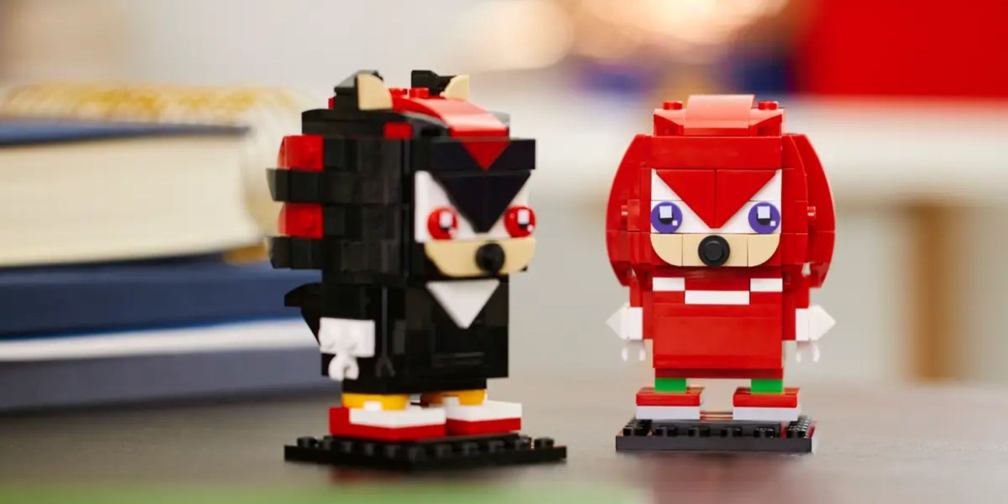 shadow and knuckles sonic lego brickheadz