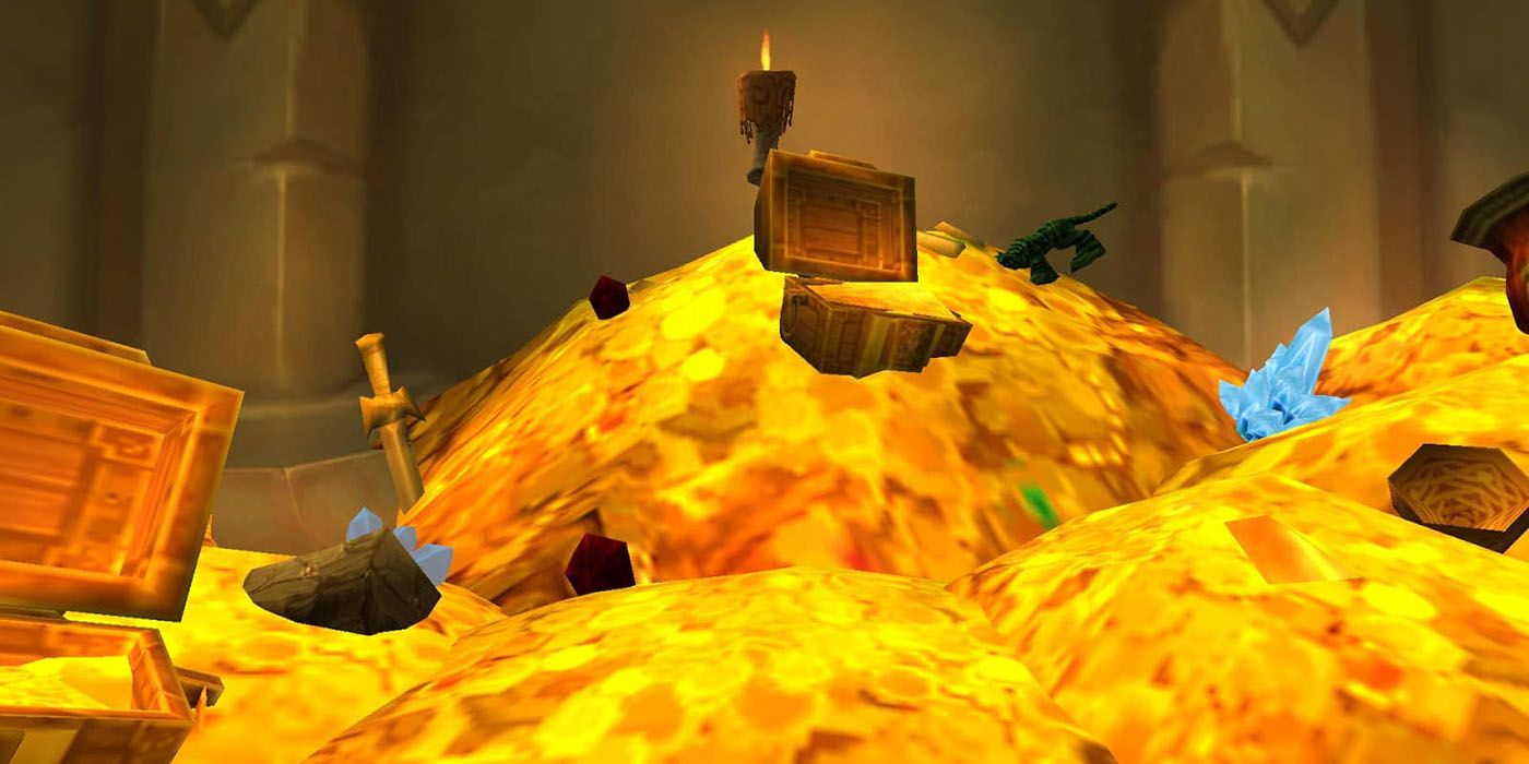 World of Warcraft pile of gold