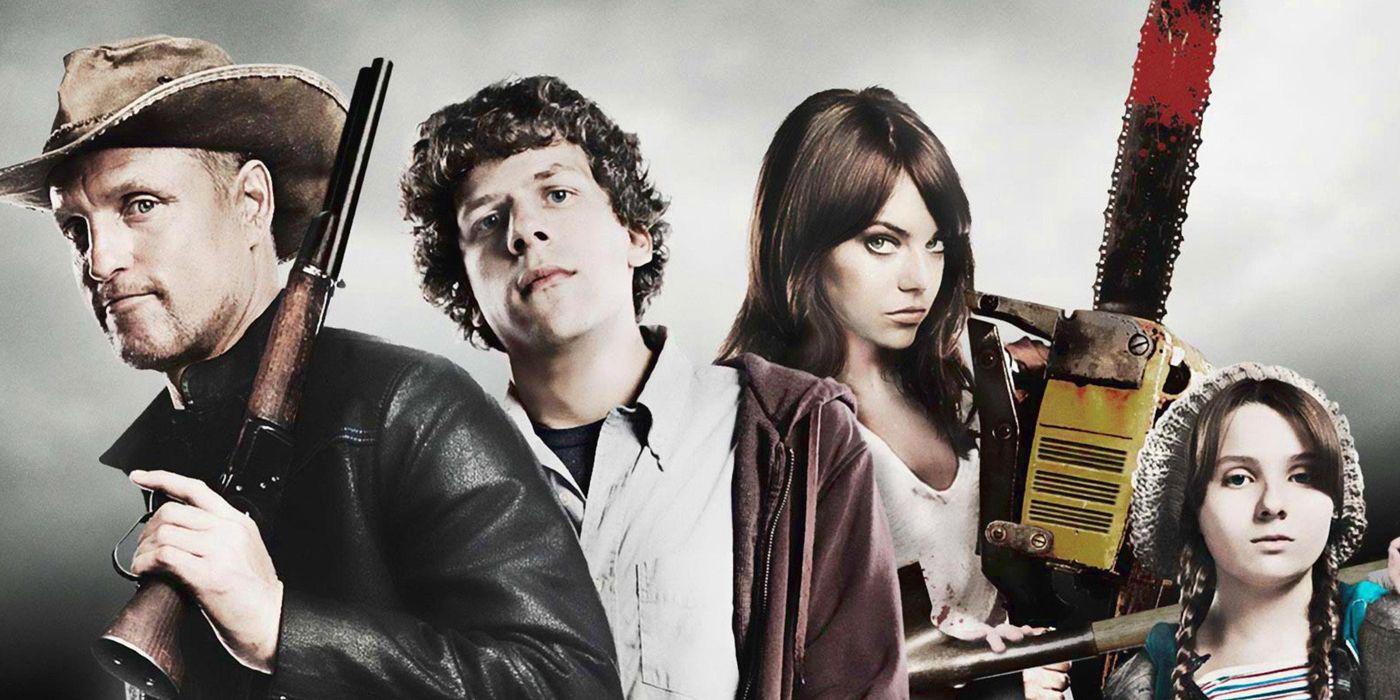 The cast of Zombieland