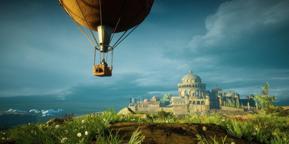 Eastshade - hot air balloon